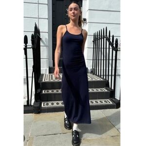 NEW Brandy Melville Navy Maxi Dress One Size